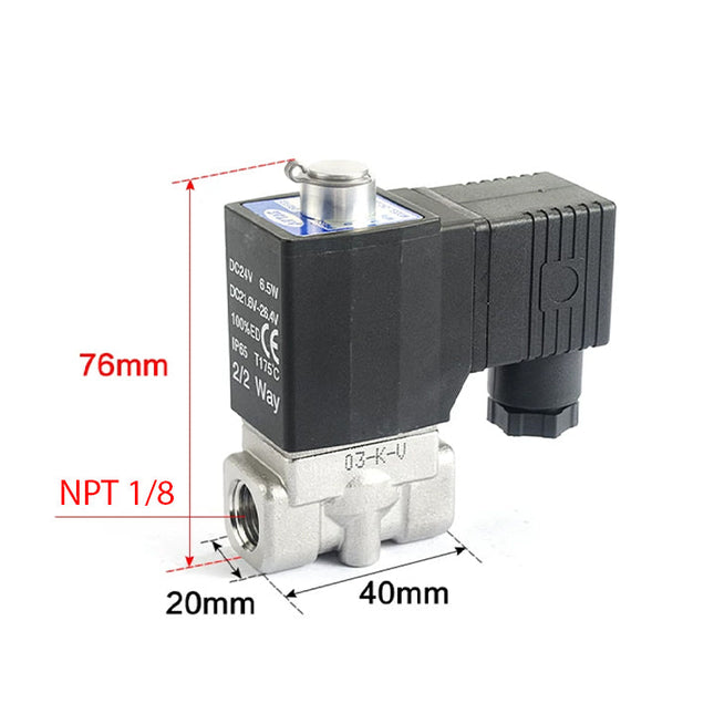 Airtac 2KL030-06: 2 Way Solenoid Valve - 2KL03006BT