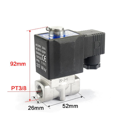 Airtac 2KL050-10: 2 Way Solenoid Valve - 2KL05010B