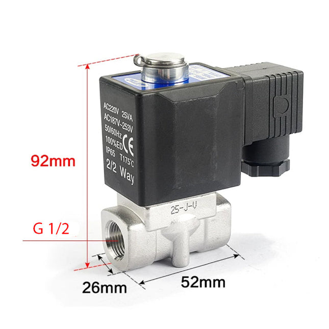 Airtac 2KL050-15: 2 Way Solenoid Valve - 2KL05015AG