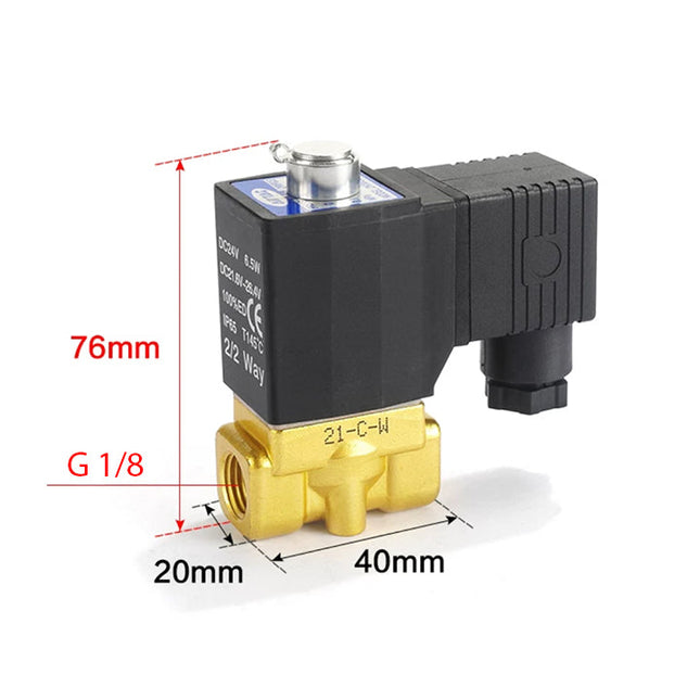 Airtac 2KW030-06: 2 Way Solenoid Valve - 2KW03006AG