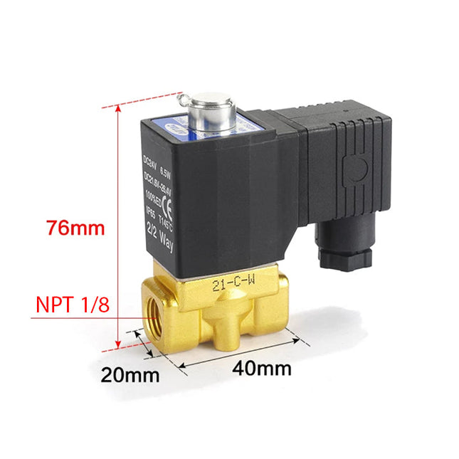 Airtac 2KW030-06: 2 Way Solenoid Valve - 2KW03006AT