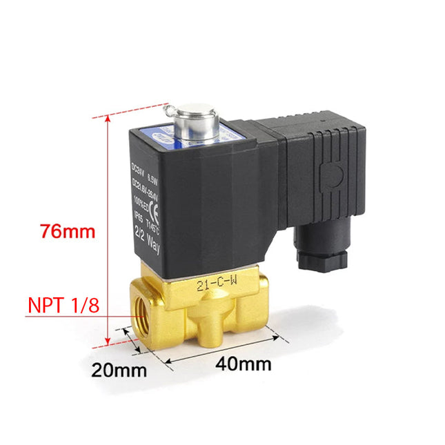 Airtac 2KWH030-06: 2 Way Solenoid Valve - 2KWH03006AT