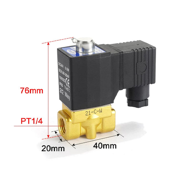 Airtac 2KWH030-08: 2 Way Solenoid Valve - 2KWH03008A
