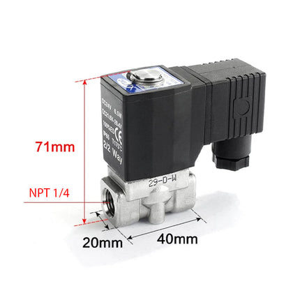 Airtac 2L030-08: 2 Way Solenoid Valve - 2L03008BT