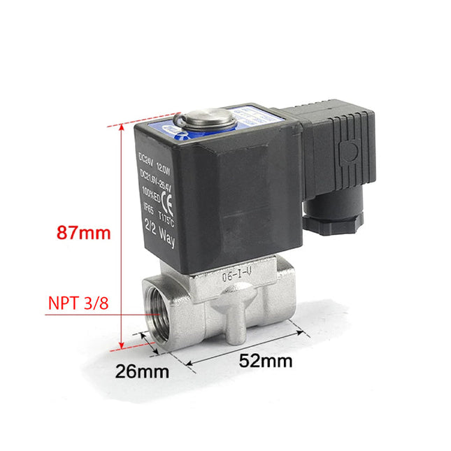 Airtac 2L050-10: 2 Way Solenoid Valve - 2L05010BT
