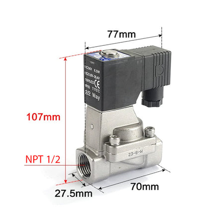 Airtac 2L150: 2 Way Solenoid Valve - 2L15015BT