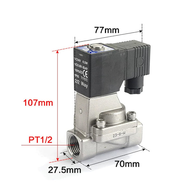Airtac 2L150: 2 Way Solenoid Valve - 2L15015B