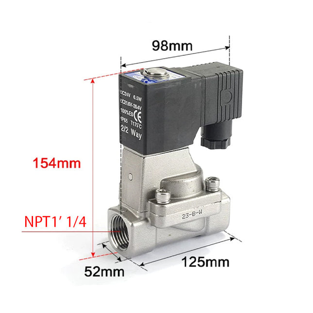 Airtac 2L320-32: 2 Way Solenoid Valve - 2L32032AT