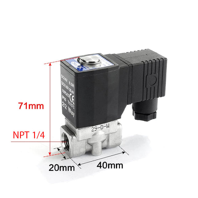 Airtac 2LH030-08: 2 Way Solenoid Valve - 2LH03008BT