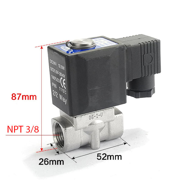 Airtac 2LH050-10: 2 Way Solenoid Valve - 2LH05010AT