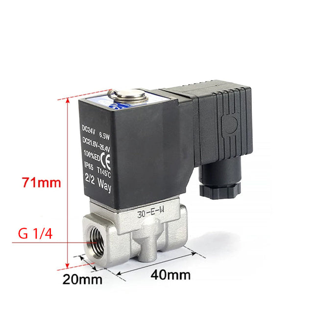 Airtac 2S030-08: 2 Way Solenoid Valve - 2S03008BG