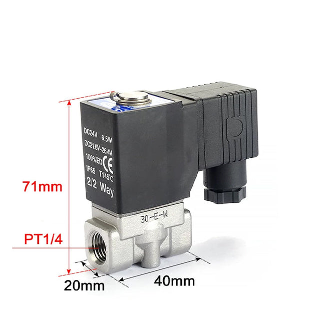 Airtac 2S030-08: 2 Way Solenoid Valve - 2S03008B