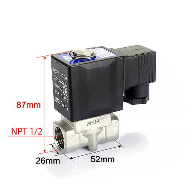 Airtac 2S050-15: 2 Way Solenoid Valve - 2S05015AT