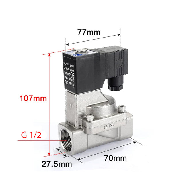 Airtac 2S150-15: 2 Way Solenoid Valve - 2S15015AG