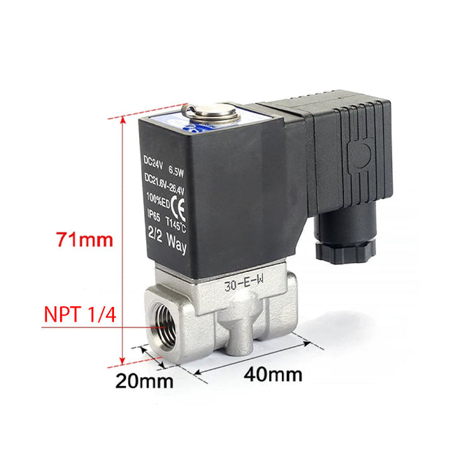 Airtac 2SH030-08: 2 Way Solenoid Valve - 2SH03008AT