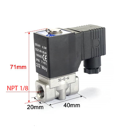 Airtac 2ST030-06: 2 Way Solenoid Valve - 2ST03006BT