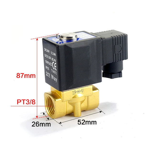 Airtac 2W050-10: 2 Way Solenoid Valve - 2W05010A