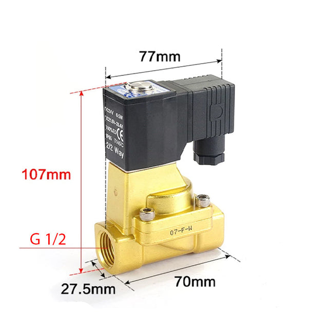 Airtac 2W150: 2 Way Solenoid Valve - 2W15015AG