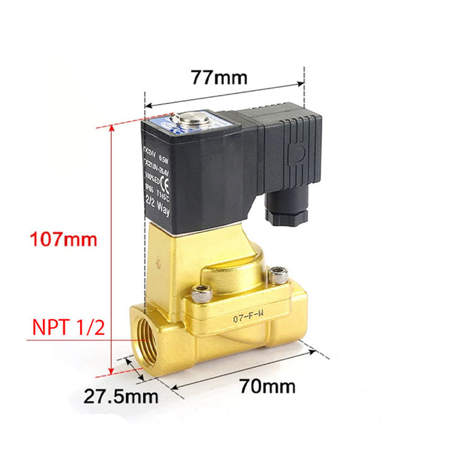 Airtac 2W150: 2 Way Solenoid Valve - 2W15015BT