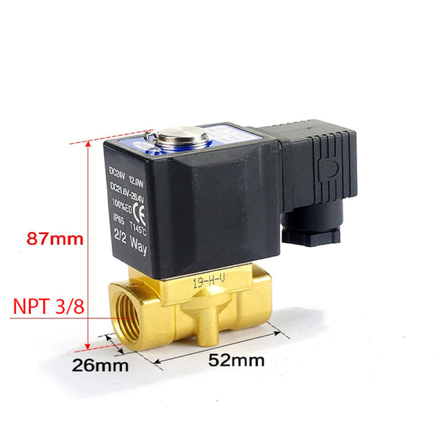 Airtac 2WH050-10: 2 Way Solenoid Valve - 2WH05010AT