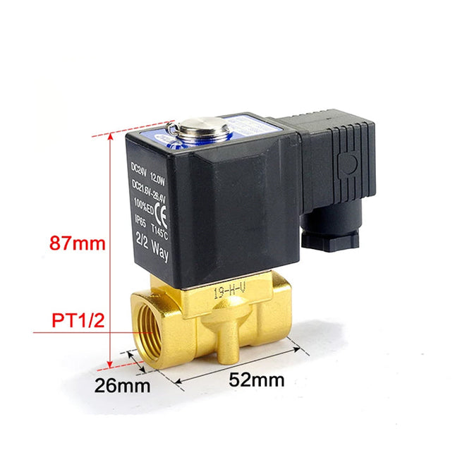 Airtac 2WH050-15: 2 Way Solenoid Valve - 2WH05015A