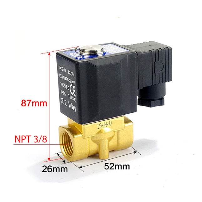 Airtac 2WL050-10: 2 Way Solenoid Valve - 2WL05010BT