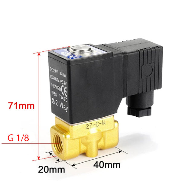 Airtac 2WX030-06: 2 Way Solenoid Valve - 2WX03006AG