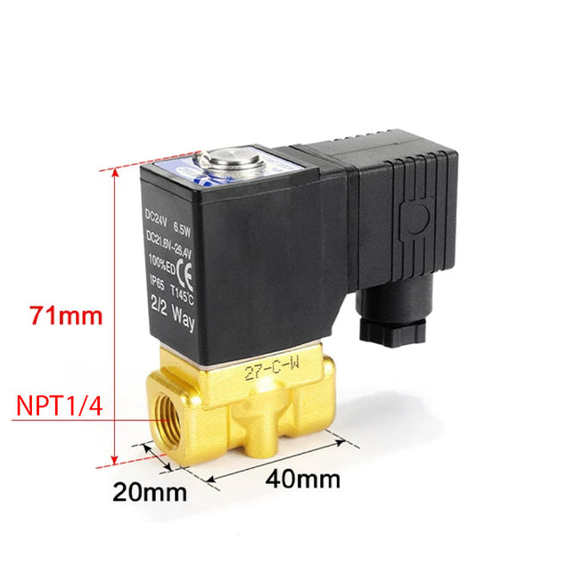 Airtac 2WX030-08: 2 Way Solenoid Valve - 2WX03008AT