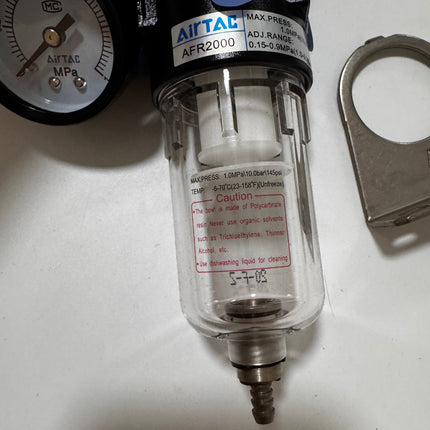 Airtac AFR: Air Filter Regulator  - AFR20001