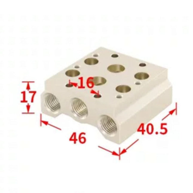 Airtac 7V0500M: Pneumatic Air Valve Manifold  - 7V0500M2FG