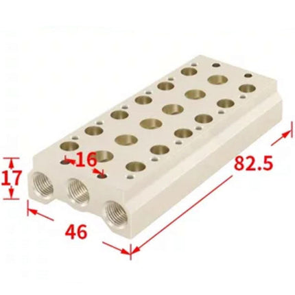 Airtac 7V0500M: Pneumatic Air Valve Manifold  - 7V0500M6FT