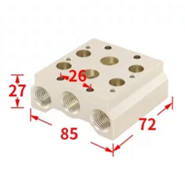 Airtac 7V300M: Pneumatic Air Valve Manifold  - 7V300M2F