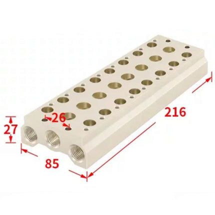 Airtac 7V300M: Pneumatic Air Valve Manifold  - 7V300M8F