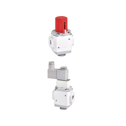 Mindman Shut-offValve- MVHR-302S-3H-8A-DC24-E-G