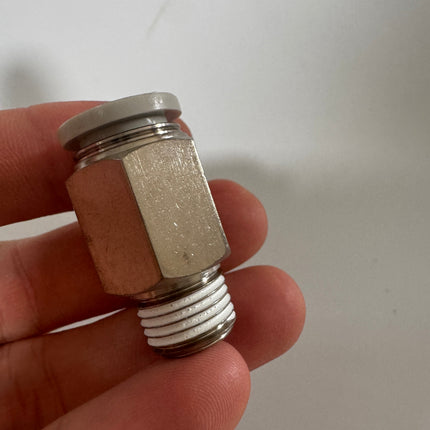 Airtac PC: Push Lock Fitting. Male Connector - PC1002
