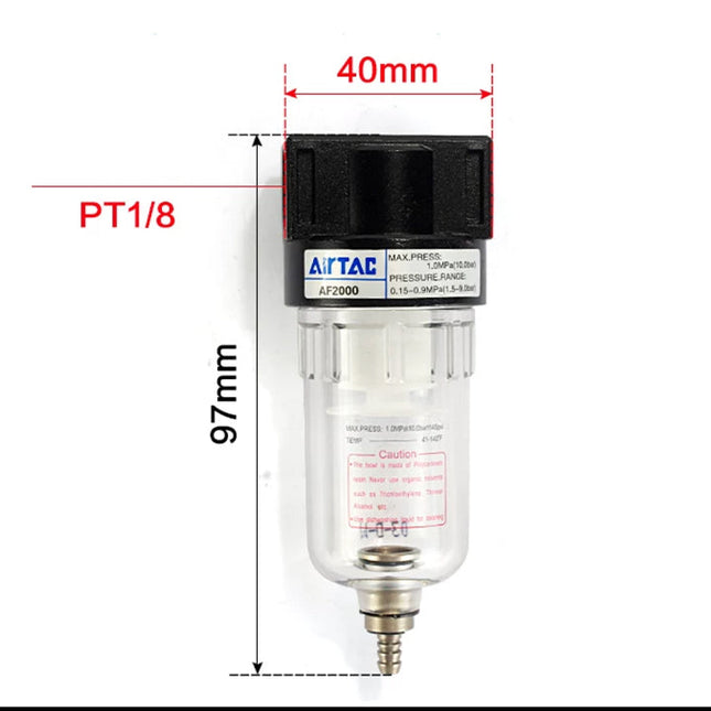 Airtac AF: Air Preparation Filter - AF2000