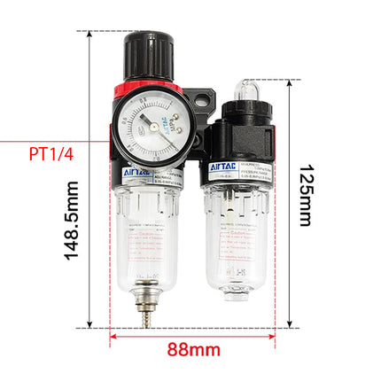 Airtac AFC: series F.R.L Pneumatic Air Filter - AFC2000M1