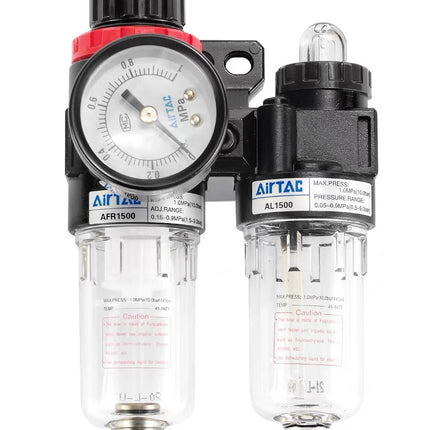 Airtac AFC: series F.R.L Pneumatic Air Filter - AFC1500ML2WT