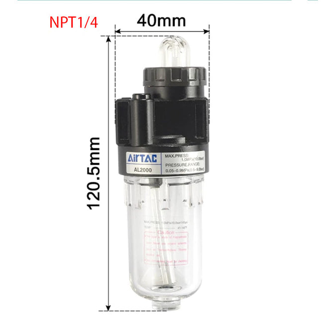 Airtac AL: Air Lubricator - AL2000T