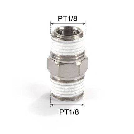 Airtac BB:  threaded type: Accessories-One-touch fittings - BB0101