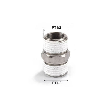 Airtac: Stainless Steel Threaded Pipe Fittings - BB0404-S