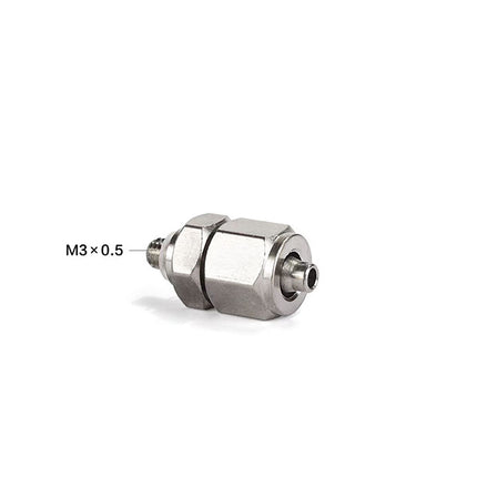 Airtac: Stainless Steel Threaded Pipe Fittings - BKC0425-M3-S