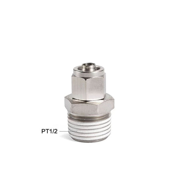 Airtac: Stainless Steel Threaded Pipe Fittings - BKC1065-04-S