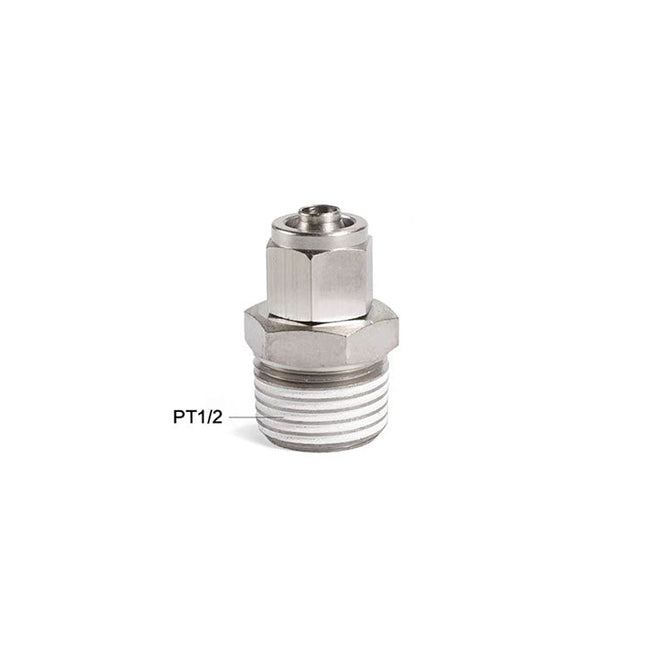 Airtac: Stainless Steel Threaded Pipe Fittings - BKC1075-04-S
