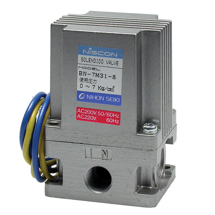 Mindman BN-7M3 Series: 3-Way Solenoid Valve - BN-7M31-8-E-110