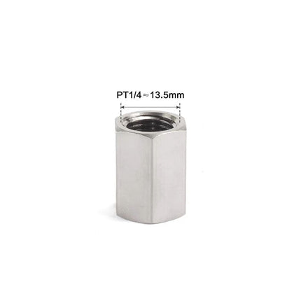 Airtac BU:  threaded type: Accessories-One-touch fittings - BU0202