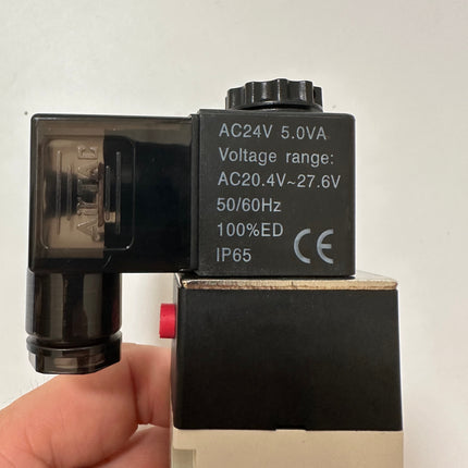 Airtac 4V330E-08: Solenoid Air Valve - 4V330E08E