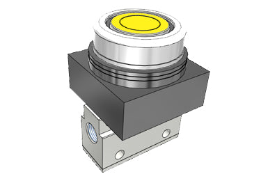 Airtac CM3PF-06: Manual Valve. 3 Way - CM3PF06Y