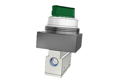 Airtac CM3HS-06: Manual Valve. 3 Way - CM3HS06GT