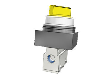 Airtac CM3HS-06: Manual Valve. 3 Way - CM3HS06YG